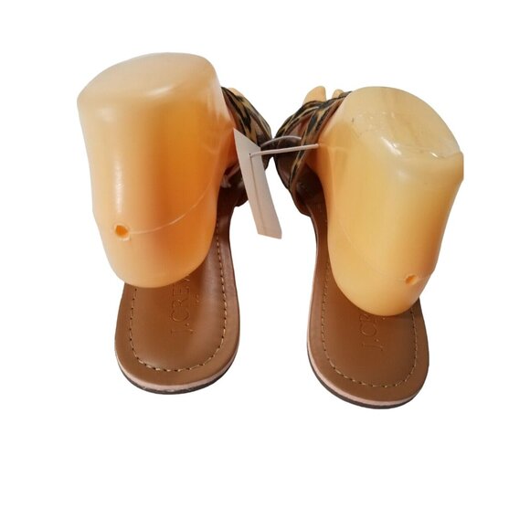 J CREW Women's  calf hair slide sandals size 9 M - Picture 3 of 7